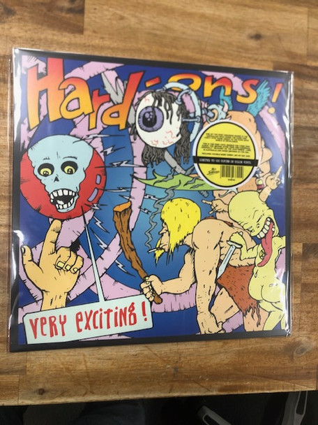 HARD-ONS - Very Exciting (Orange Vinyl)--Vinyl LP-Brand New/Still sealed_LAS06251079