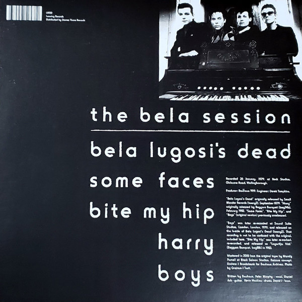 BAUHAUS - The Bela Session--Vinyl LP-Brand New/Still sealed_LAS06251010