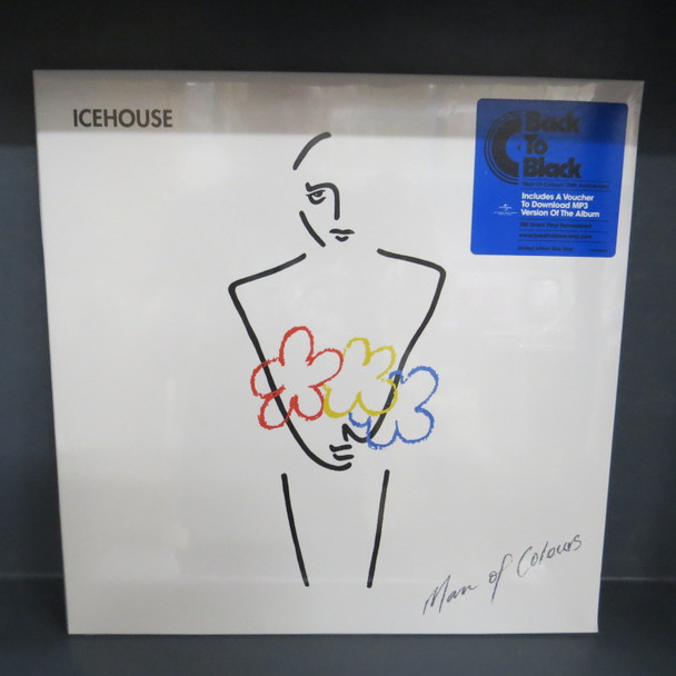 Icehouse-Man Of Colours (Blue vinyl)-VINYL LP-brand new-still sealed-SHLP170425_7090