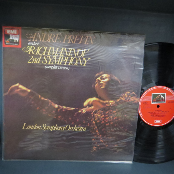 Andre Previn Conducts LSO-2nd Symphony (Complete Version)-VINYL LP-NM condition-USED-SHLP170425_7165