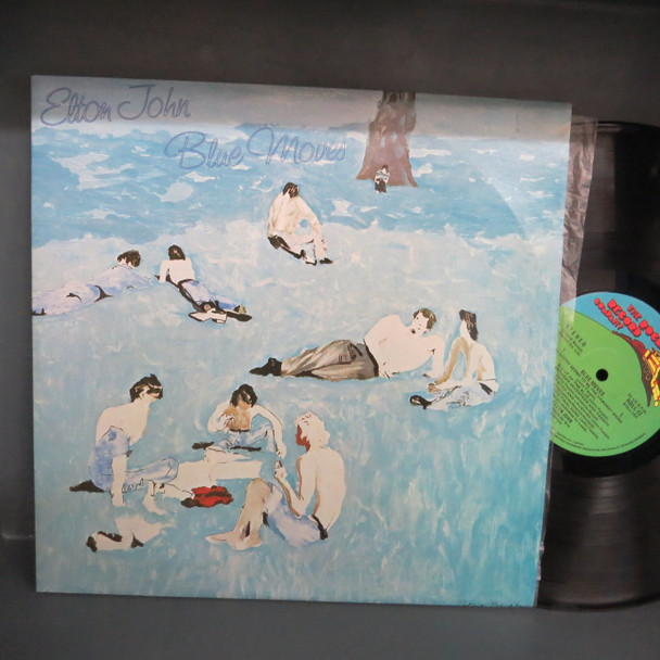 Elton John-Blue Moves-VINYL LP-NM condition-USED-SHLP170425_7180