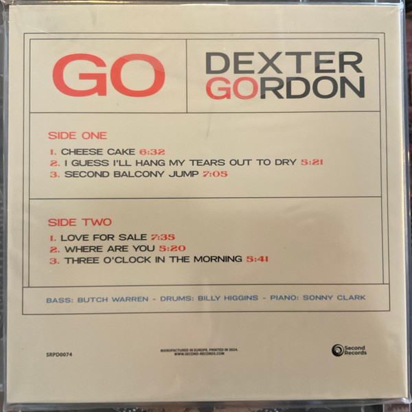 DEXTER GORDON - Go--Vinyl LP-Brand New/Still sealed_LAS07251035