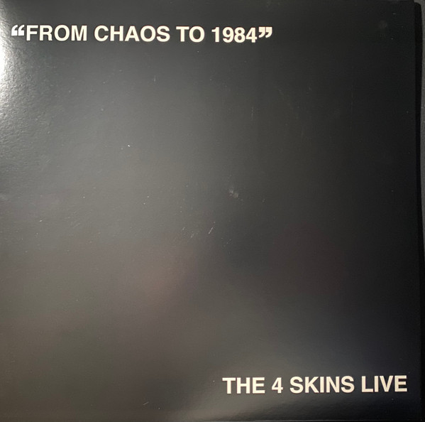 4 SKINS - From Chaos To 1984 LP--Vinyl LP-Brand New/Still sealed_LAS07251000