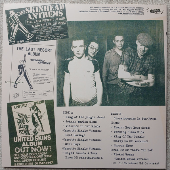 LAST RESORT - Strength Through Roi - Rare Tracks 1981-1984--Vinyl LP-Brand New/Still sealed_LAS07251071