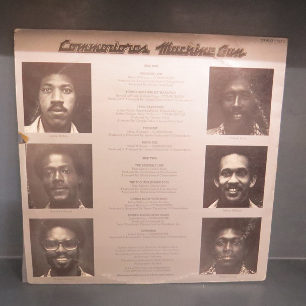 Commodores-Machine Gun-VINYL LP-USED-SHLP170425_7258