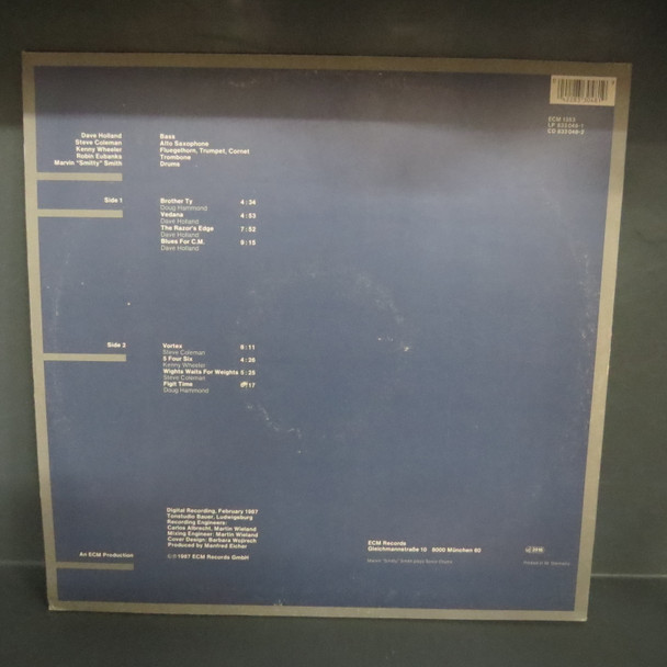 Dave Holland Quintet-The Razor's Edge-VINYL LP-USED-SHLP170425_7294