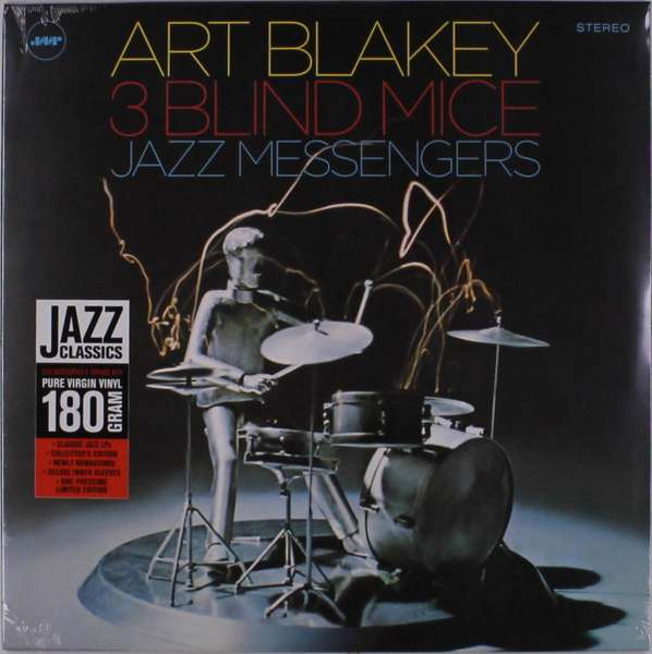 ART BLAKEY & THE JAZZ MESSENGERS - Three Blind Mice--Vinyl LP-Brand New/Still sealed_LAS072510008