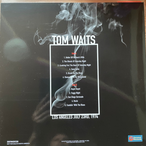 TOM WAITS - Unplugged Live At Folkscene Studios (Orange Vinyl)--Vinyl LP-Brand New/Still sealed_LAS072510168