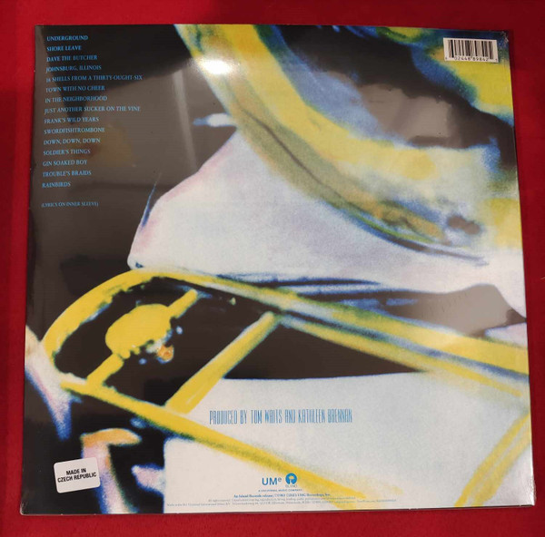 TOM WAITS - Swordfishtrombones--Vinyl LP-Brand New/Still sealed_LAS072510167