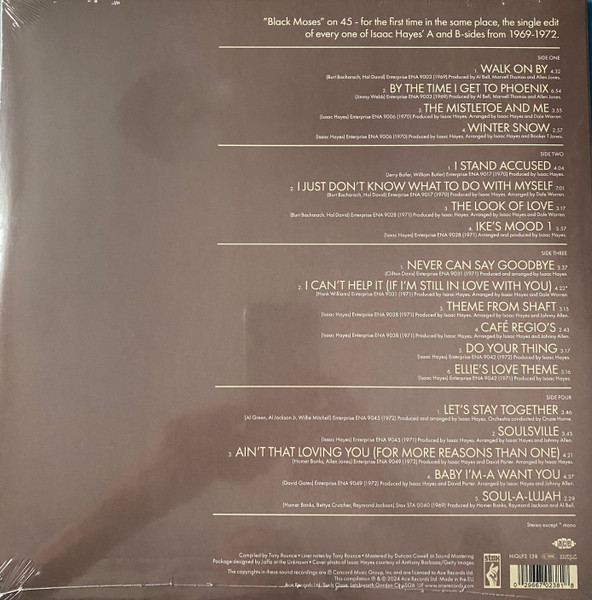 ISAAC HAYES - Hot Buttered Singles 1969-1972--Vinyl LP-Brand New/Still sealed_LAS072510092