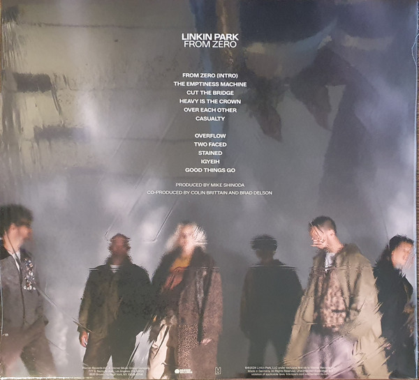 LINKIN PARK - From Zero (Translucent Sea Blue Vinyl)--Vinyl LP-Brand New/Still sealed_LAS08251091