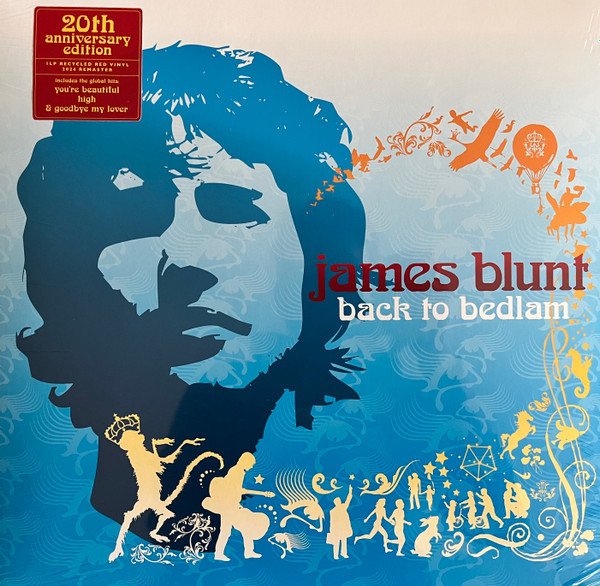 JAMES BLUNT - Back To Bedlam (20th Anniversary Edition) (Red Recycled Vinyl)--Vinyl LP-Brand New/Still sealed_LAS08251070