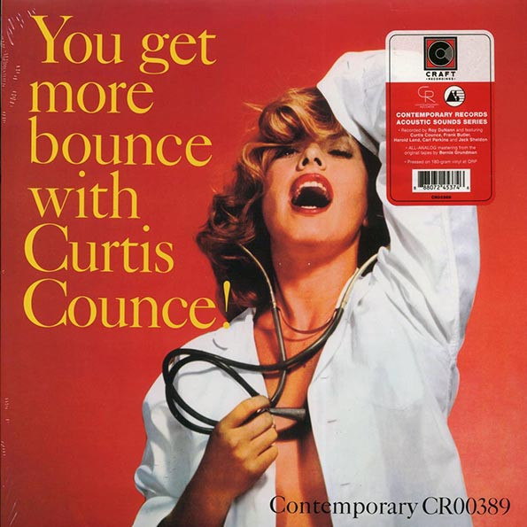 The Curtis Counce Group - You Get More Bounce With Curtis Counce! (Remastered from the original master tapes) (180-gram vinyl) (Tip-on Jacket)--Vinyl LP-Brand New/Still sealed_MIL202508_130