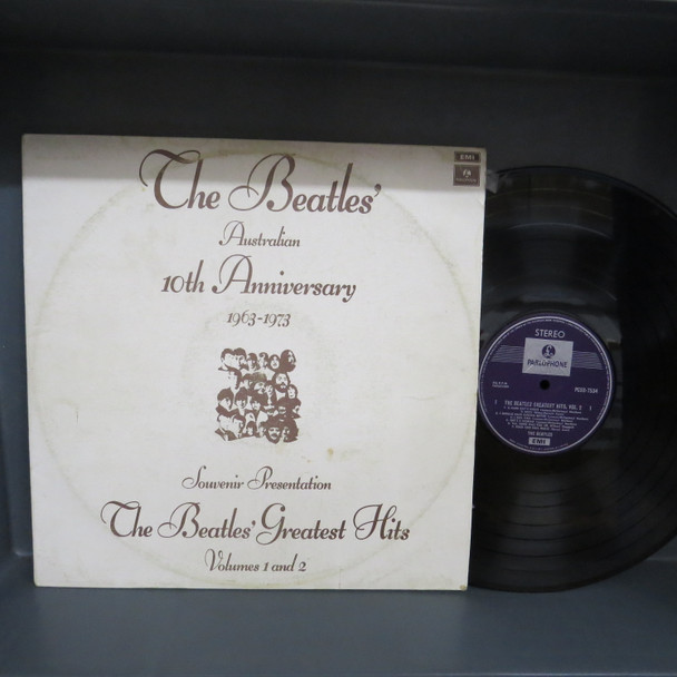 The Beatles-Greatest Hits Volume 1 And 2-VINYL LP-USED-SHLP170425_7329