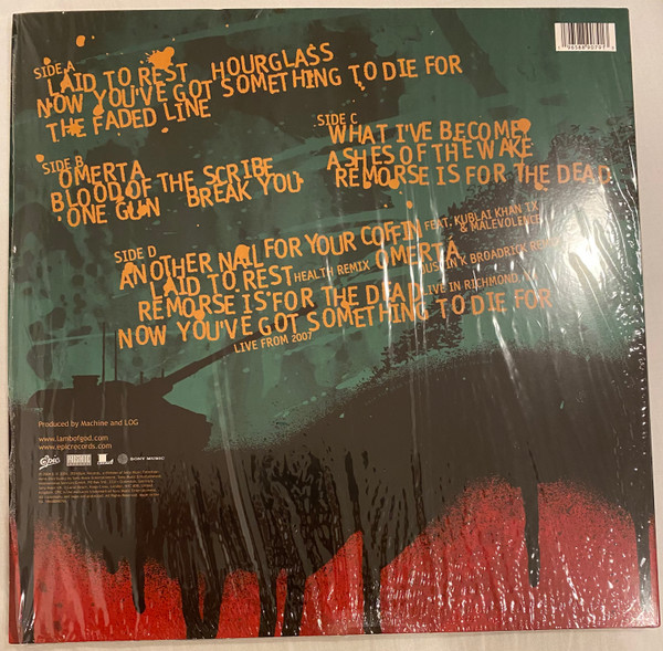 LAMB OF GOD - Ashes Of The Wake (20th Anniversary Edition)--Vinyl LP-Brand New/Still sealed_LAS0925189