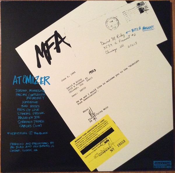 BIG BLACK - Atomizer--Vinyl LP-Brand New/Still sealed_LAS0925121