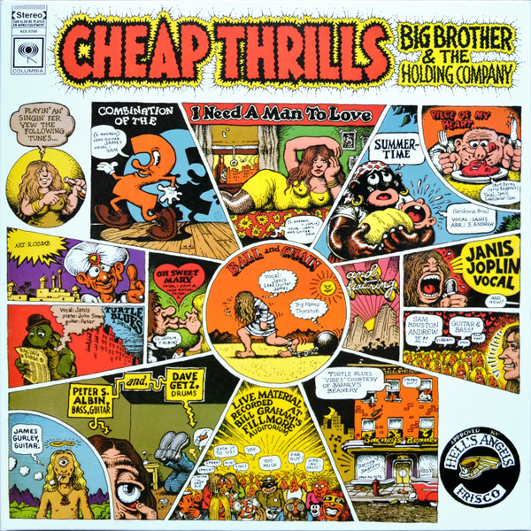 BIG BROTHER & THE HOLDING CO - Cheap Thrills--Vinyl LP-Brand New/Still sealed_LAS0925122