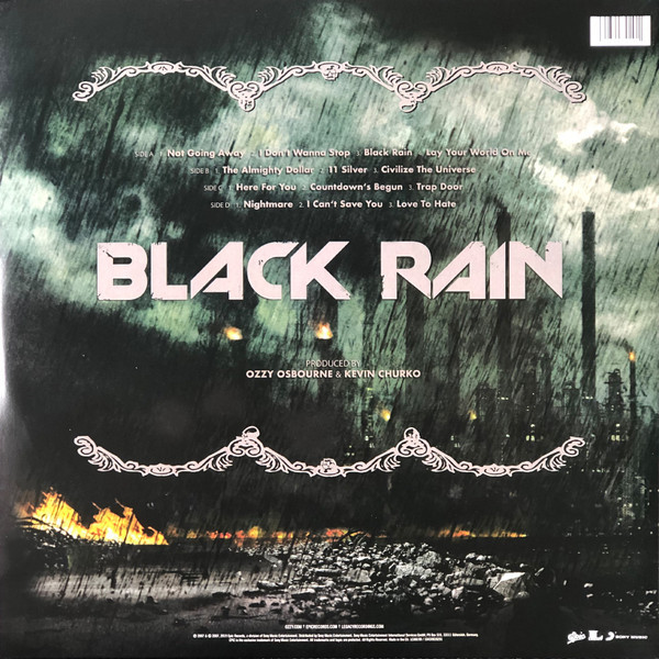OZZY OSBOURNE - Black Rain--Vinyl LP-Brand New/Still sealed_LAS092251077