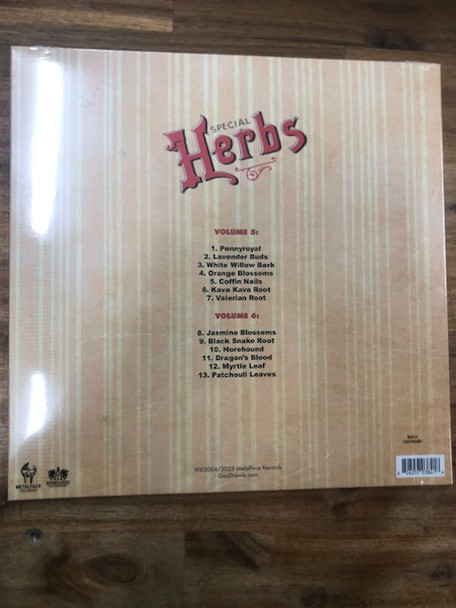 MF DOOM - Metal Fingers Presents: Special Herbs Vol. 5 & 6 (Red vinyl)--Vinyl LP-Brand New/Still sealed_LAS092251066