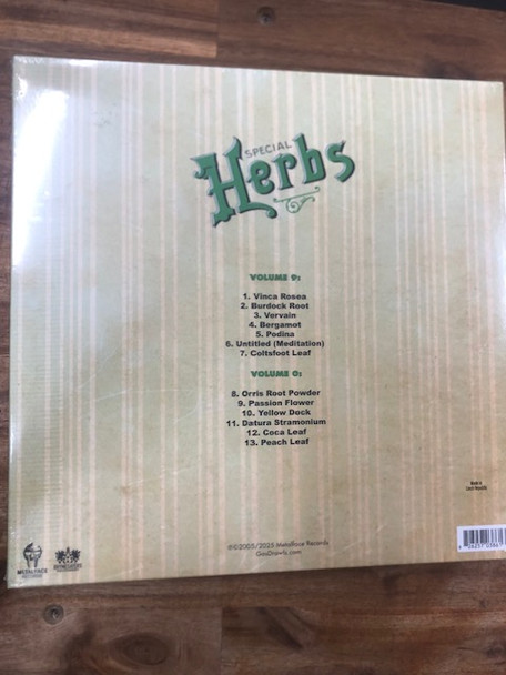 MF DOOM - Metal Fingers Presents: Special Herbs Vol. 9 & 0 (Green vinyl)--Vinyl LP-Brand New/Still sealed_LAS092251068