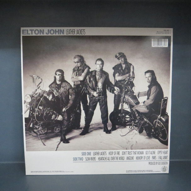 Elton John-Leather Jackets-VINYL LP-USED-SHLP170425_7456