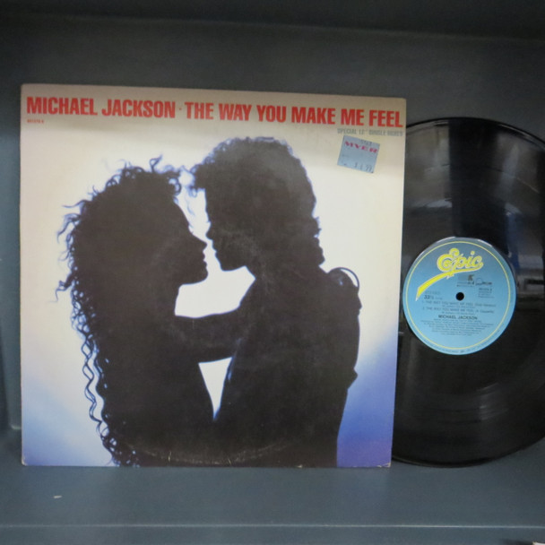 Michael Jackson-The Way You Make Me Feel-VINYL LP-USED-SHLP170425_7468