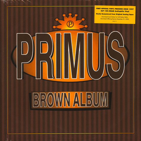 PRIMUS / BROWN ALBUM  --Vinyl LP-Brand New/Still sealed_TTT10251101