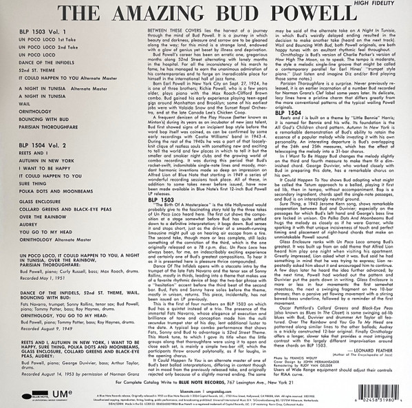 POWELL, BUD / AMAZING BUD POWELL, VOL. 1--Vinyl LP-Brand New/Still sealed_TTT10251039