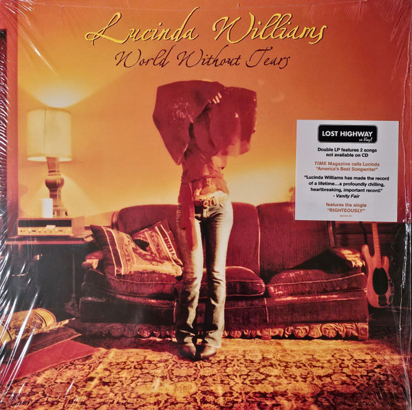 WILLIAMS, LUCINDA / WORLD WITHOUT TEARS--Vinyl LP-Brand New/Still sealed_TTT10251088