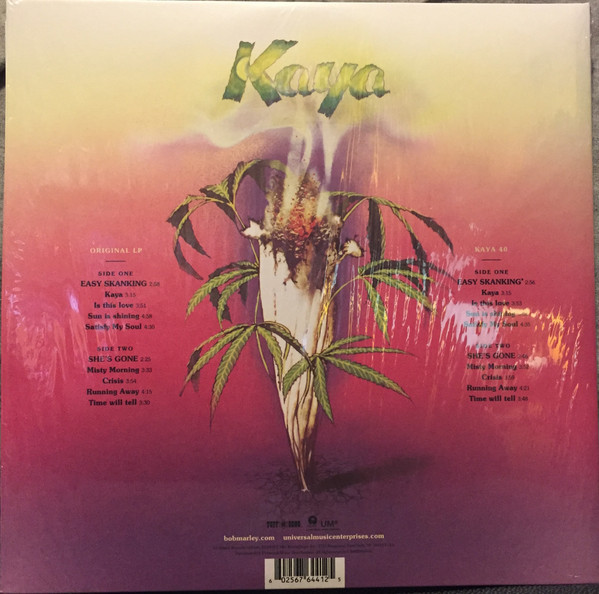 MARLEY, BOB  / KAYA [40TH ANNIVERSARY Double LP]  --Vinyl LP-Brand New/Still sealed_TTT10251097