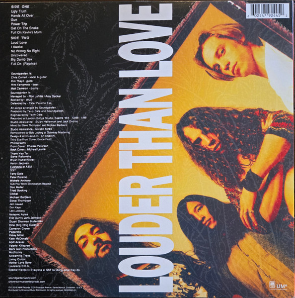 SOUNDGARDEN-Louder Than Love-Vinyl Lp-Brand new/Still Sealed_AMZ1121069