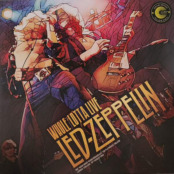 LED ZEPPELIN - Whole Lotta Live (Yellow Vinyl)--Vinyl LP-Brand New/Still sealed_LAS1025154