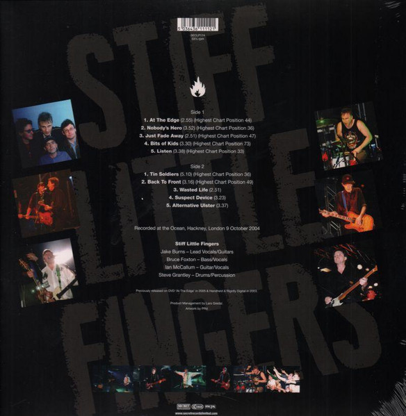 STIFF LITTLE FINGERS - Greatest Hits Live In London--Vinyl LP-Brand New/Still sealed_LAS1025197