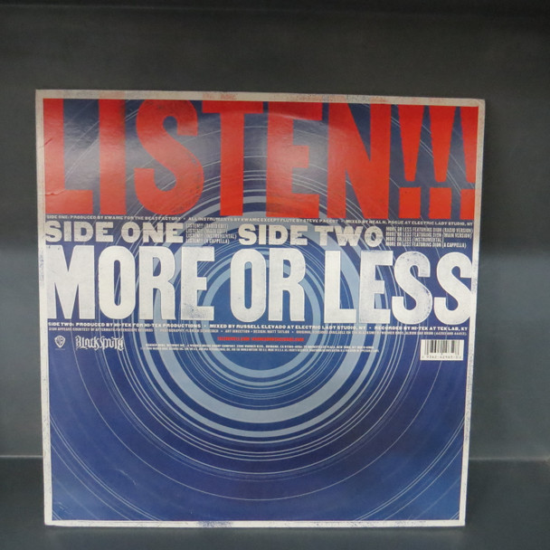 Talib Kweli-Listen!!! / More Or Less-VINYL 12"-USED-SHLP170425_7591