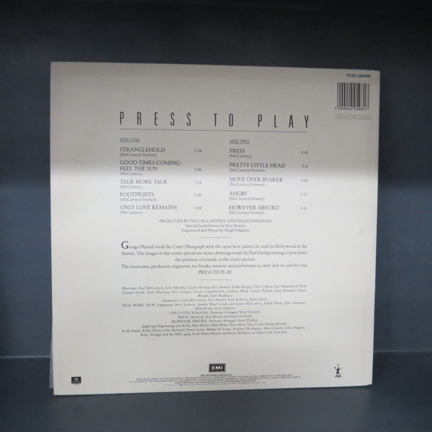 Paul McCartney-Press To Play-VINYL LP-USED-SHLP170425_7659
