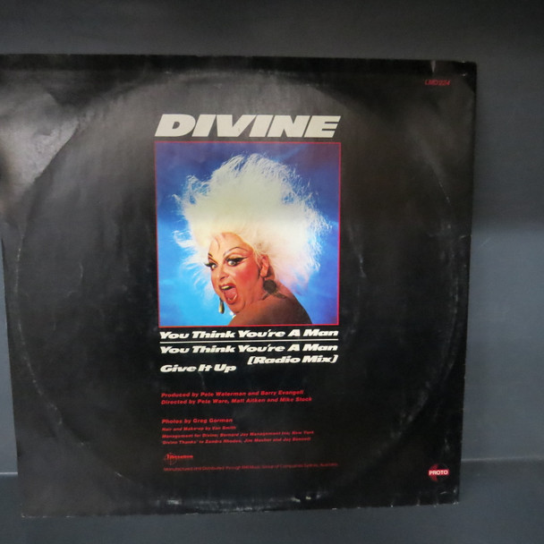 Divine-You Think You're A Man-VINYL 12"-USED-SHLP180425_7684
