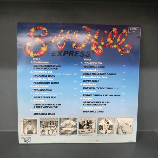 Various-Sugar Hill Express (The Best Of Rap & Funk)-VINYL LP-USED-SHLP170425_7708