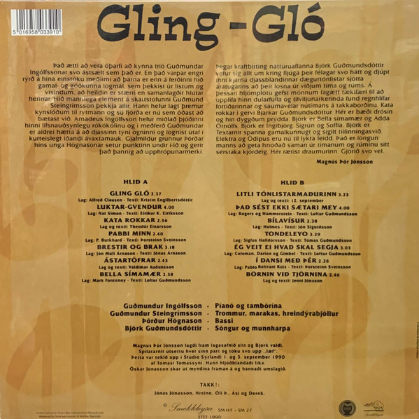 BJORK - Gling-Glo--Vinyl LP-Brand New/Still sealed_LAS1125169