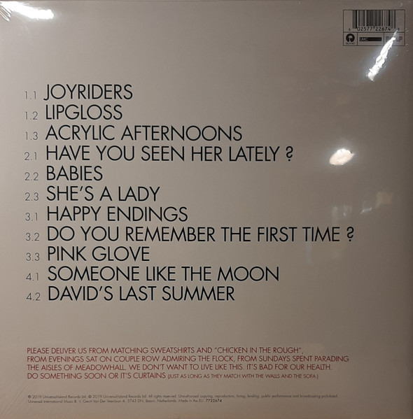PULP - His 'N' Hers--Vinyl LP-Brand New/Still sealed_LAS1125239