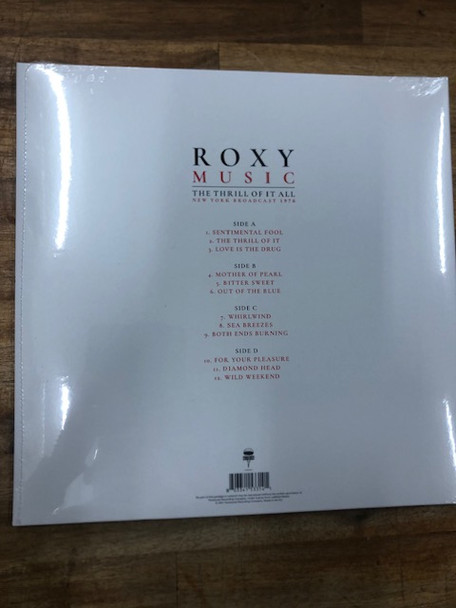 ROXY MUSIC - The Thrill Of It All--Vinyl LP-Brand New/Still sealed_LAS1125140