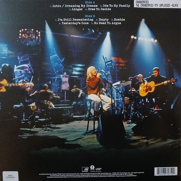 CRANBERRIES - Mtv Unplugged--Vinyl LP-Brand New/Still sealed_LAS1125206
