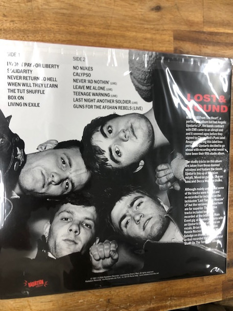 ANGELIC UPSTARTS - Lost & Found--Vinyl LP-Brand New/Still sealed_LAS1225117