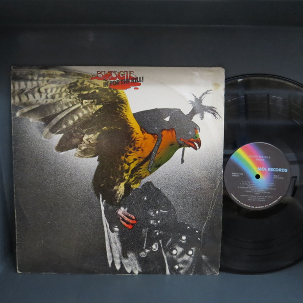 Budgie-In For The Kill!-VINYL LP-USED-SHLP170425_7792