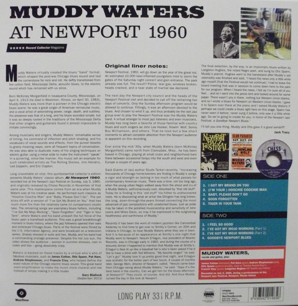 MUDDY WATERS - At Newport 1960--Vinyl LP-Brand New/Still sealed_LAS12252104