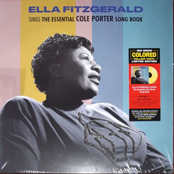 ELLA FITZGERALD - Sings The Essential Cole Porter Song Book (Solid Yellow Vinyl)--Vinyl LP-Brand New/Still sealed_LAS12252108