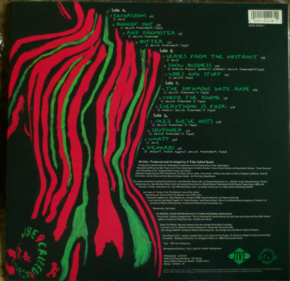 A TRIBE CALLED QUEST - Low End Theory--Vinyl LP-Brand New/Still sealed_LAS12252199