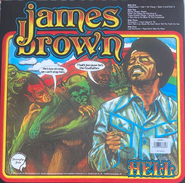 JAMES BROWN - Hell--Vinyl LP-Brand New/Still sealed_LAS12252132