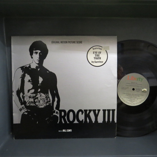 Bill Conti-Rocky III - Original Motion Picture Score-VINYL LP-USED-SHLP170425_7858