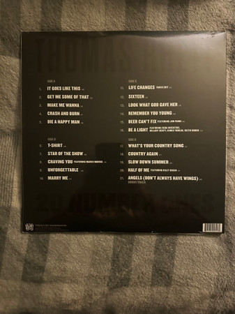 THOMAS RHETT / 20 NUMBER ONES - SILVER--Vinyl LP-Brand New/Still sealed_TTT01261043