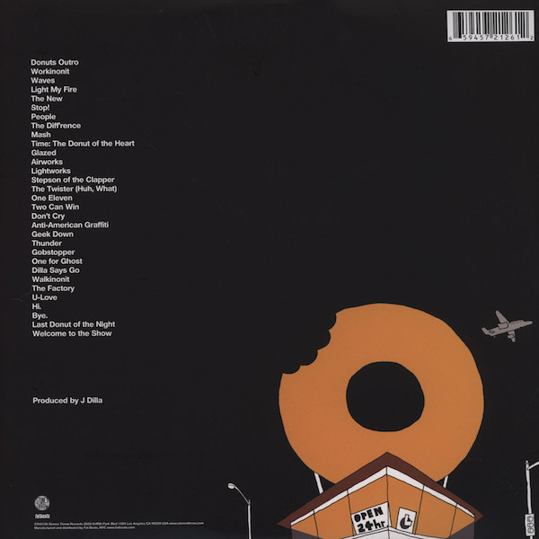 J DILLA - Donuts (Plain Cover)--Vinyl LP-Brand New/Still sealed_LAS0126230